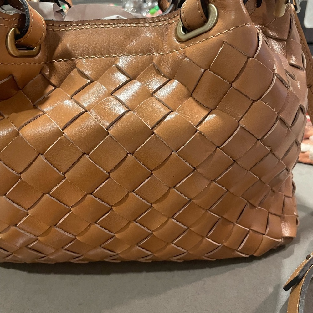 Patricia Nash Discovery woven leather bag - Picture 4 of 13